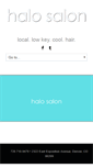 Mobile Screenshot of halohairsalondenver.com